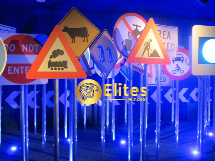 Explore the types of warning signs in accordance with their specific regulations