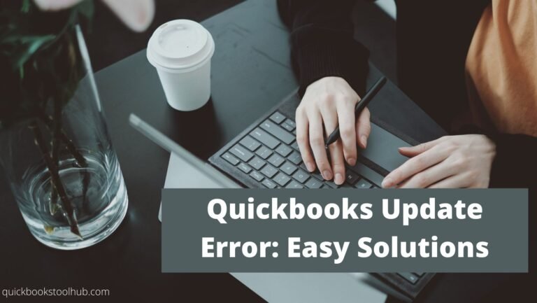 Quickbooks update error