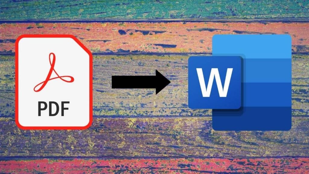 convert PDF to Word