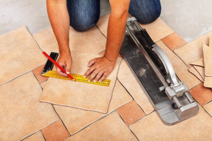 Tile installation