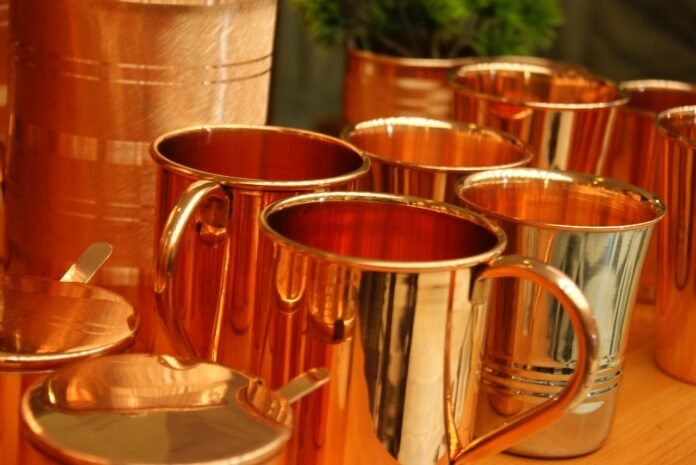 copper mugs