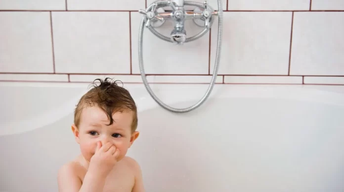 smelly shower