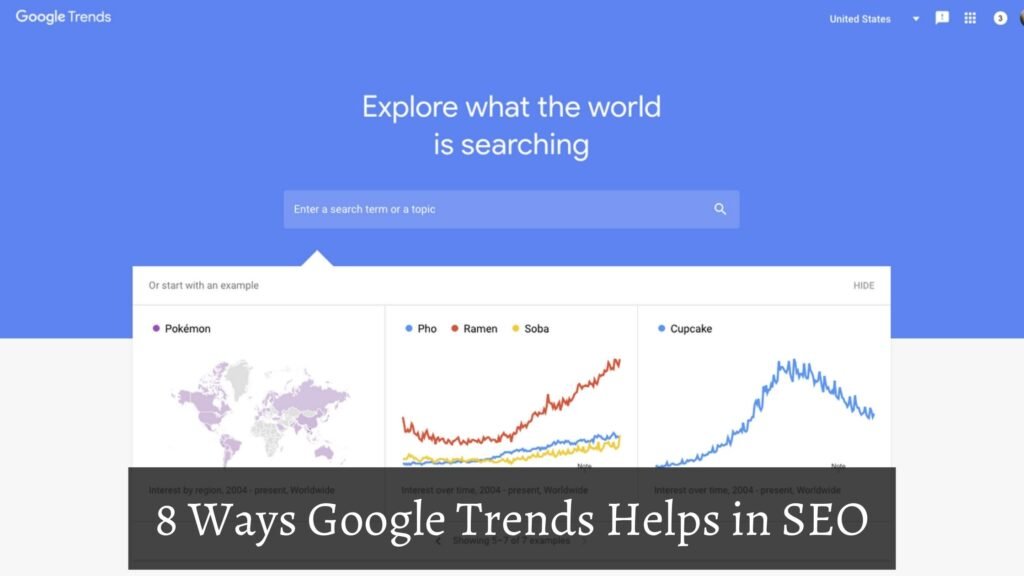 8 Ways Google Trends Helps in SEO