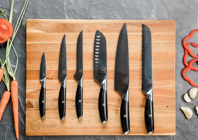 What are the various kinds of knives