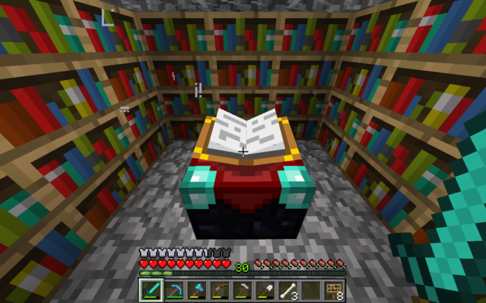 How many bookshelves for level 30