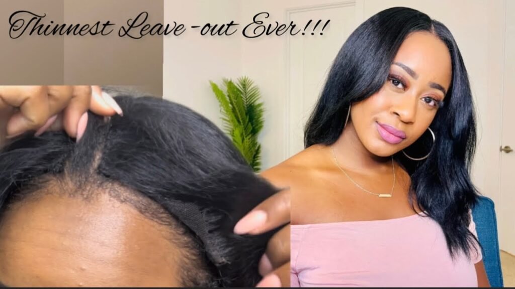 LUVMEHAIR HUMAN HAIR T PART WIG, U PART WIG HUMAN HAIR, AND KINKY EDGES WIG ARE BEGINNERS FRIENDLY