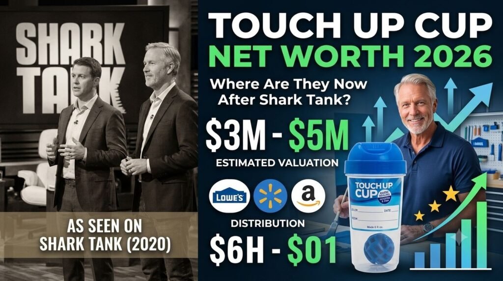 Touch Up Cup Net Worth After Shark Tank