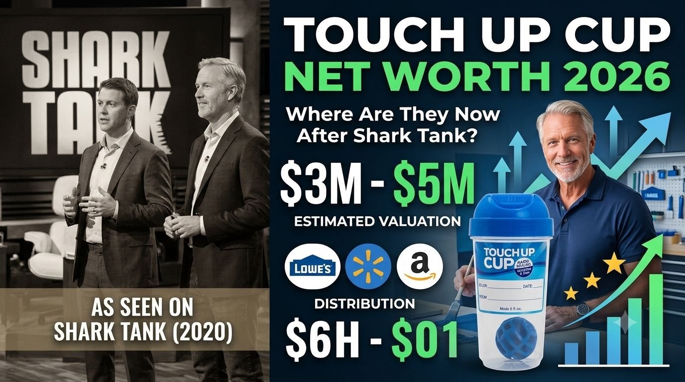 Touch Up Cup Net Worth After Shark Tank